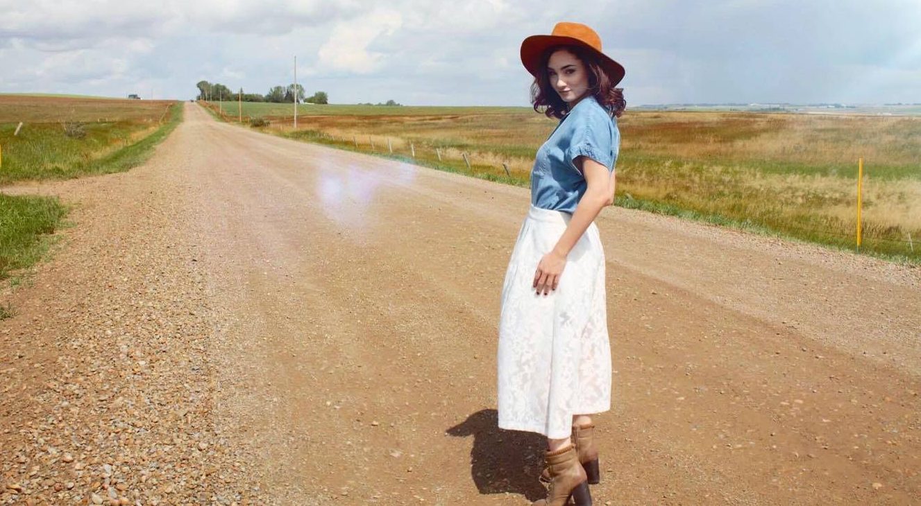 Airdrie Alberta fashion in rural wheat fields and farms