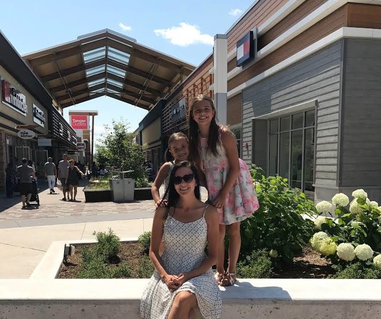 family fashion in Ottawa at the outlet mall