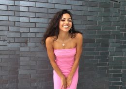 Miss Teen North York in Pink Pant Suit